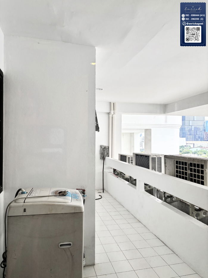 รูป 💙ให้เช่า Crystal Garden Condominium ห้องใหญ่ ทำเลดีมาก BTS นานา💙 โทร.092-8366444 ดาว // Line id : @enrichagent - รูปที่ 11/13