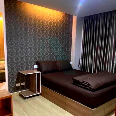 Condos for sale MRT Huai Khwang : For Sell Condo EMERALD RESIDENCE RATCHADA Building C, Floor 5,2 bed room, Room size 42 sqm