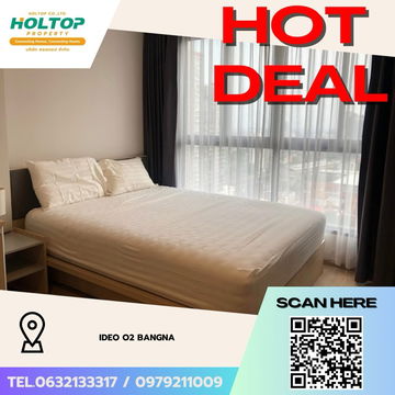 #Z3256💥 201168 🔥 Condo for rent: IDEO O2 Bangna