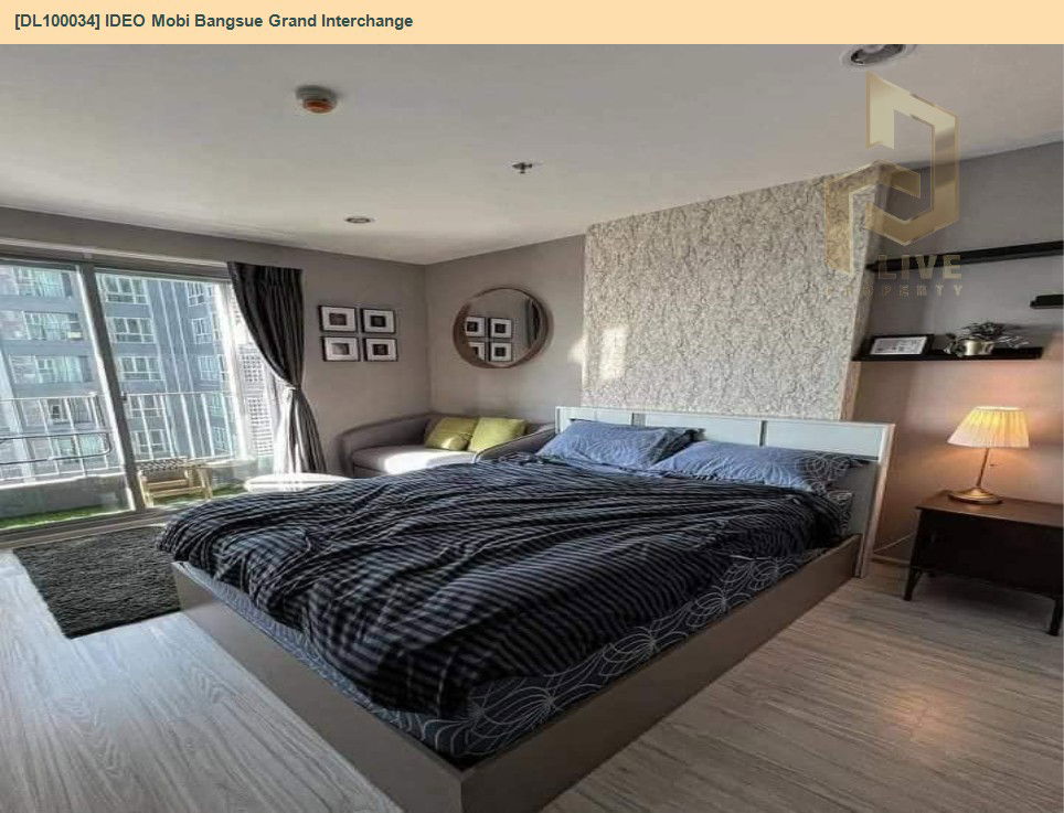 picture DL100034 Condo for rent, IDEO Mobi Bangsue Grand Interchange near MRT เตาปูน, ready to move in, call urgently 0638692663 LineID @897iyzll - 7/8