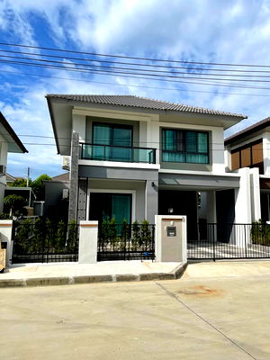 เช่าบ้านเดี่ยว เชียงใหม่ : บ้านเดี่ยวกาญจน์กนก 12 เฟส3 ใกล้ Unity, ABS , ACIS 