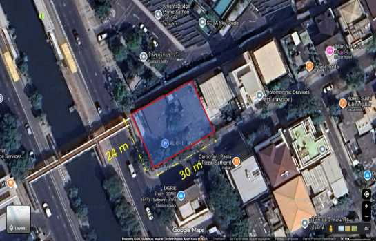 รูป ขาย ที่ดิน ติดถนนใหญ่นราธิวาส เนื้อที่ 1 งาน 81 ตรว - รูปที่ 5/5