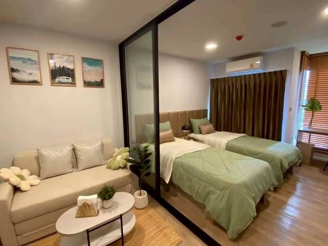 🏡 ให้เช่า Kave TU 9,500฿💖 ✨ ตึก C ชั้น 3 วิวสวน ห้องใหญ่