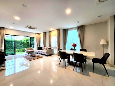 Houses for rent Saphan Sung : For Rent: Super Luxury Detached House – NANTAWAN Rama 9 – Krungthep Kreetha