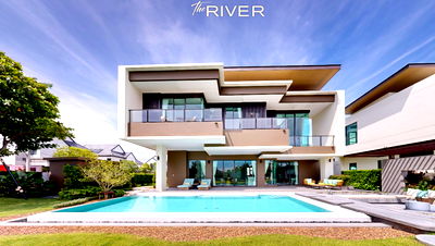 บ้านเดี่ยว สมุทรปราการ : THE RIVER 💦 รองรับการทำสระส่วนตัวทุกหลัง ความเป็นส่วนตัวระดับรีสอร์ท 24.9 ล้านเท่านั้น📲061-6161426 | 065-4496399🟩 LINE: @wsrcondo