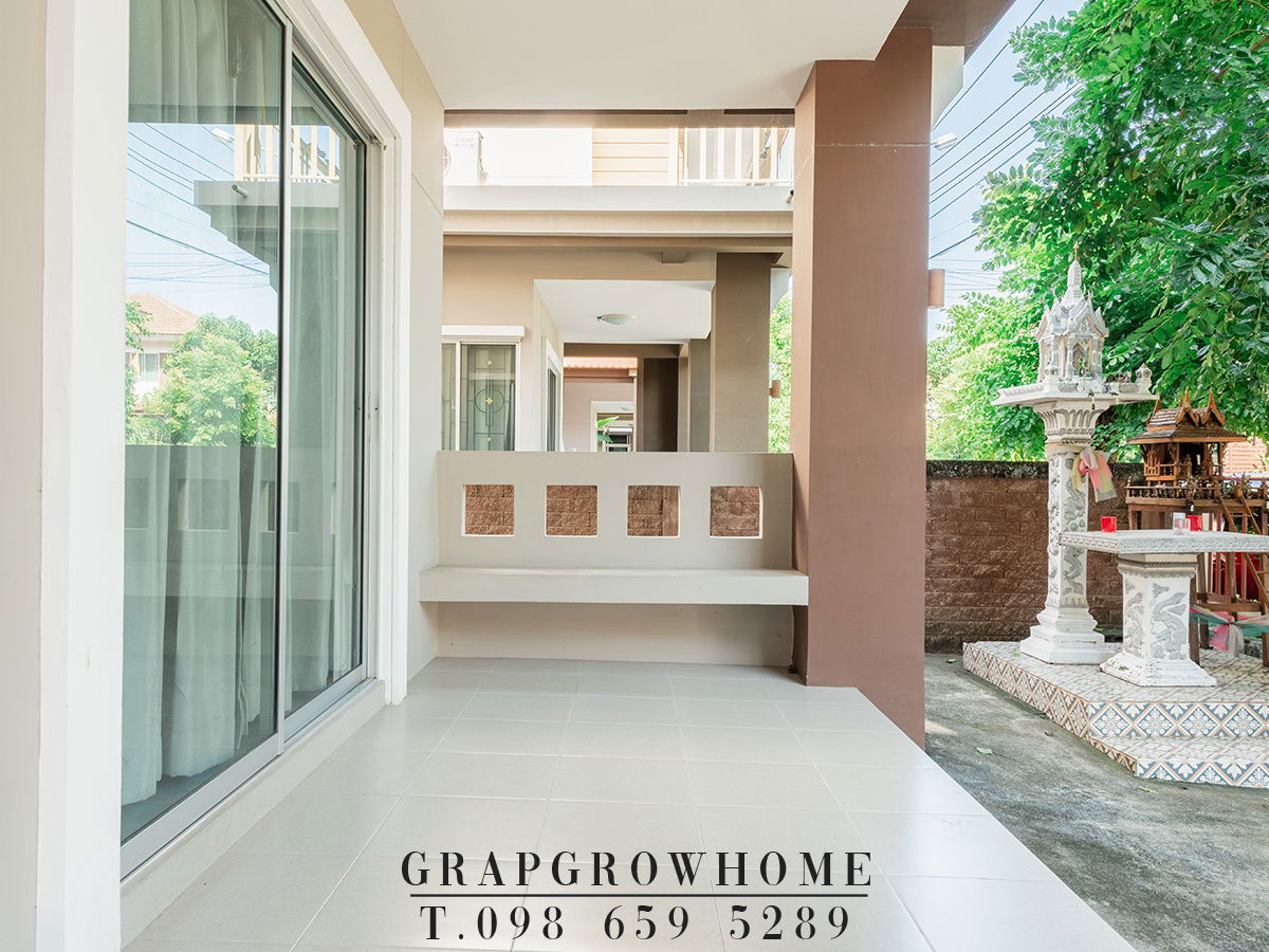 picture semi-detached house, ready to move in, Atoll Maldives Beach Srinakarin - Nam Daeng, near Mega Bangna. international school Can raise small pets - 2/27