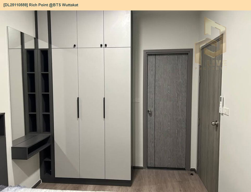 picture DL25110559 Condo for rent, Rich Point @BTS Wuttakat near BTS วุฒากาศ, ready to move in, call urgently 0638692663 LineID @897iyzll - 8/12