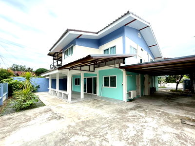 เช่าบ้านเดี่ยว ถนนเสรีไทย : ให้เช่าบ้านเดี่ยว หลังใหญ่ 4 ห้องนอน พื้นที่เยอะ สหกรณ์ เสรีไทย 57 พร้อมอยู่ 📞097-2161939