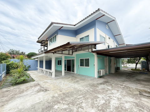 ให้เช่าบ้านเดี่ยว หลังใหญ่ 4 ห้องนอน พื้นที่เยอะ สหกรณ์ เสรีไทย 57 พร้อมอยู่ 📞097-2161939