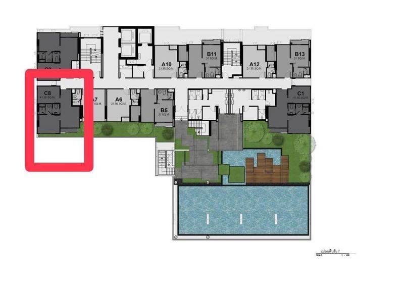 picture ð Condo Rent: Rhythm Asoke 1 Luxury condo in a prime location near the BTS Skytrainð - 18/19