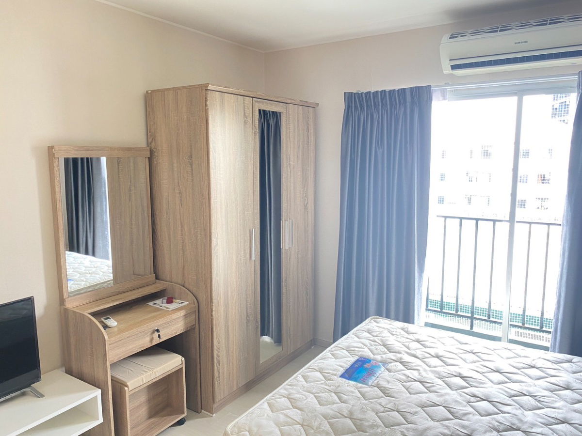 picture Condo for rent, Aspire Ladprao 113 (studio room), 8th floor, next to the Yellow Line, Bang Kapi Station - 9/16