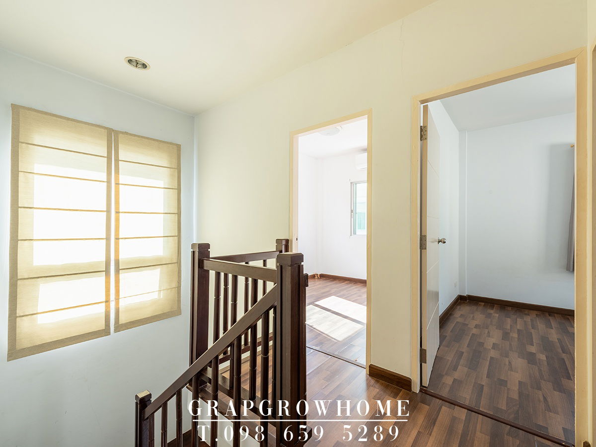 picture semi-detached house, ready to move in, Atoll Maldives Beach Srinakarin - Nam Daeng, near Mega Bangna. international school Can raise small pets - 20/27