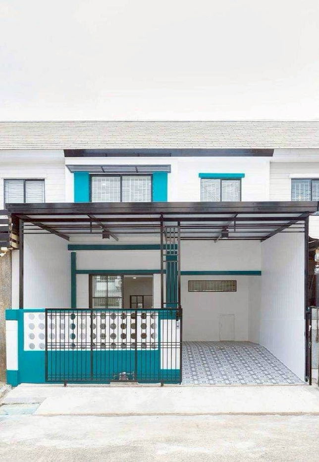 รูป ทาวน์เฮาส์ ลำลูกกา หมู่บ้านพฤกษาวิลล์ 67 ใกล้รถไฟฟ้าคูคต ลำลูกกาคลองสอง นัดหมายชมบ้าน 085-318-6868 - รูปที่ 2/15