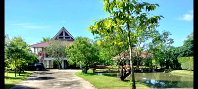 ที่ดิน เชียงใหม่ : ขายบ้านสวนตำบลน้ำแพร่หางดงร่มรื่นพร้อมโอน