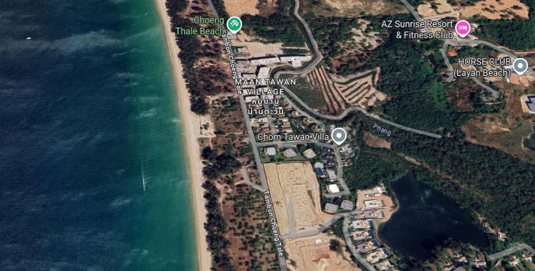 รูป ขายที่ดินแปลงสวยใกล้หาดลายัน จังหวัดภูเก็ตพื้นที่ 24-2-35.3 ไร่ - รูปที่ 2/8