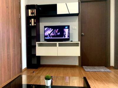 คอนโดให้เช่า : ให้เช่าThe base สุขุมวิท 77 พร้อมเฟอร์ครบ 1นอย30 ตรม. 13,000 บาท