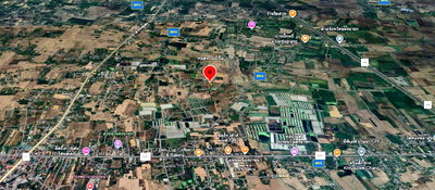 ขายที่ดิน : ขายที่ดินถมแล้ว 200 ตารางวา หน้ากว้าง 20 เมตร ถนนคอนกรีต  อ.บ้านนา นครนายก