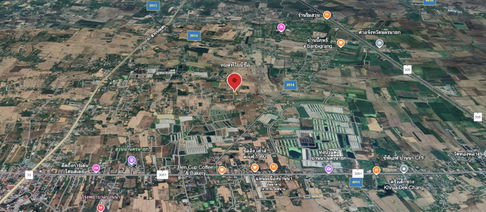 ขายที่ดินถมแล้ว 200 ตารางวา หน้ากว้าง 20 เมตร ถนนคอนกรีต  อ.บ้านนา นครนายก