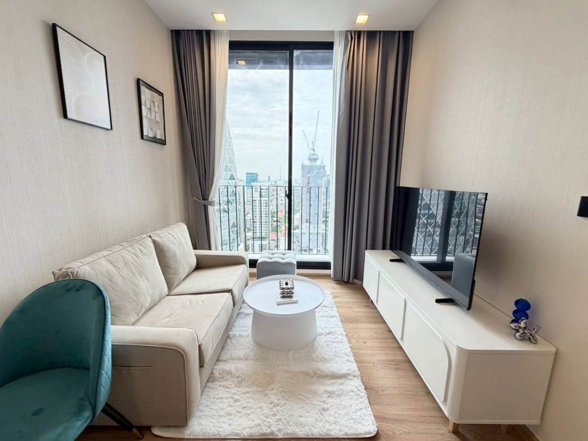 picture Noble Around Ari Brand New 1 Bedroom Corner Room on High Floor Take Pearl Bangkok View - 3/12