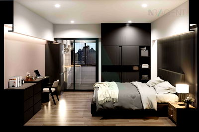 Condos for sale Assumption Convent Silom School : 🚩 For Sell Condo MERLIN TOWER Building 1, Floor 3,1 bed room, Room size 40 sqm