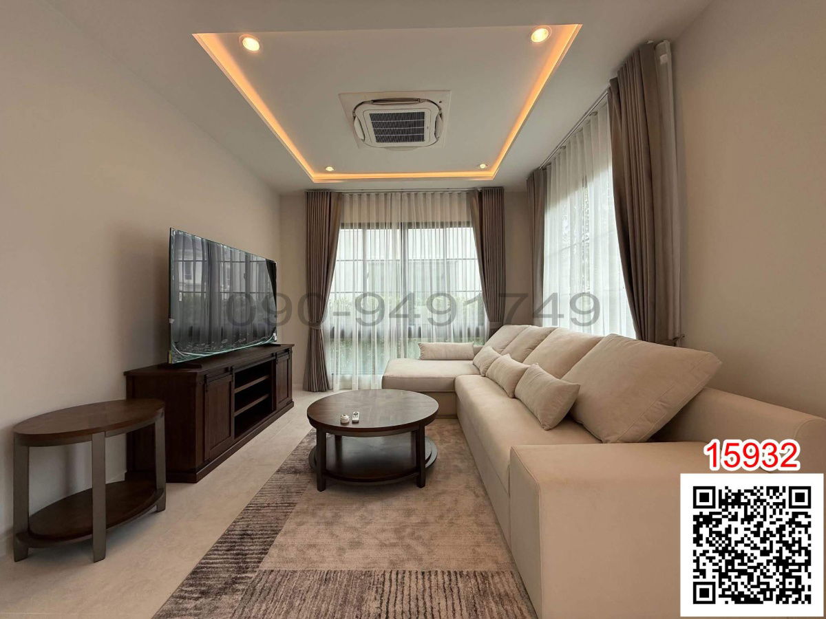 รูป เช่า บ้านเดี่ยว 2 ชั้น เศรษฐสิริ บางนา กม.10(แสนสิริ) บ้านใหม่เอี่ยม พร้อมเข้าอยู่ บนทำเลดีย่านบางนา - รูปที่ 2/23