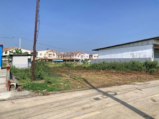 รูป ถ.หทัยราษฎร์ 88-98 สายไหม บิ๊กซี ลำลูกกา 2 1.3 กม. ให้เช่าที่ดินถมแล้ว 70ตร.วา. รร.สารสาสน์วิเทศสายไหม 1.4 กม. เข้า-ออกสะดวกได้ - รูปที่ 1/8