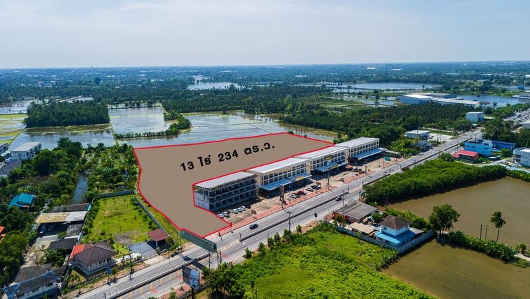 Call : 095-041-7777 ขายที่ดินเปล่า 13 ไร่ 234 ตารางวา ติดถนนศาลายา-นครชัยศรี (ถนน 4006) ตำบลไทยยาวาส นครชัยศรี นครปฐม