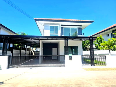 ขายบ้านเดี่ยว : บ้านเดี่ยว ทำเลดี หมู่บ้าน เดอะทรัสต์วิลล์  ใกล้ตลาดมารวย วัชรพล-หทัยราษฎร์  ซอยหทัยราษฎร์56  บึงคำพร้อย ลำลูกกา ปทุมธานี