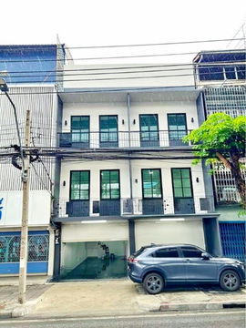 Indy Market 900m. Suksawat Road. RatBurana Commercial building for rent 3-storey 2 units renovated