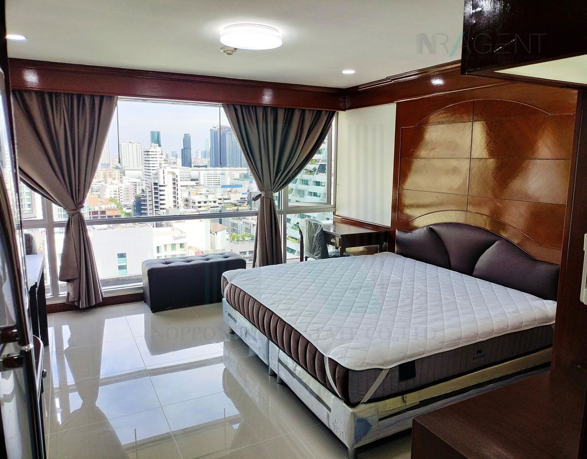 picture 🎊 For Rent Condo SUKHUMVIT SUITE Building 1, Floor 18,Studio, Room size 28 sqm - 3/8