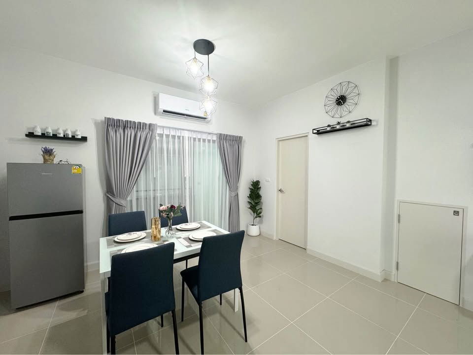 picture 🏡⭐ For Lease! Premium Townhome Pleno Town Baankluay-Kanjanapisek (Fully Furnished Resort Style) 105 sqm Near Purple Line BTS & Central Westgate 🚆 - 8/18