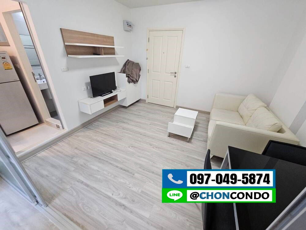 รูป DCondo ดีคอนโด ชั้น1 ตึกA  ---------------------Tel 097-049-5874 (Line: @choncondo มี@ด้วย) - รูปที่ 9/14