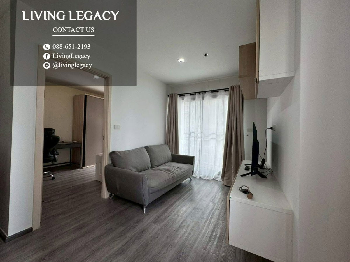picture T62LBQ Condo For Rent Rich Park @ Triple Station 32.5 Sq.M. Floor 9 line id : @livinglegacy - 2/10
