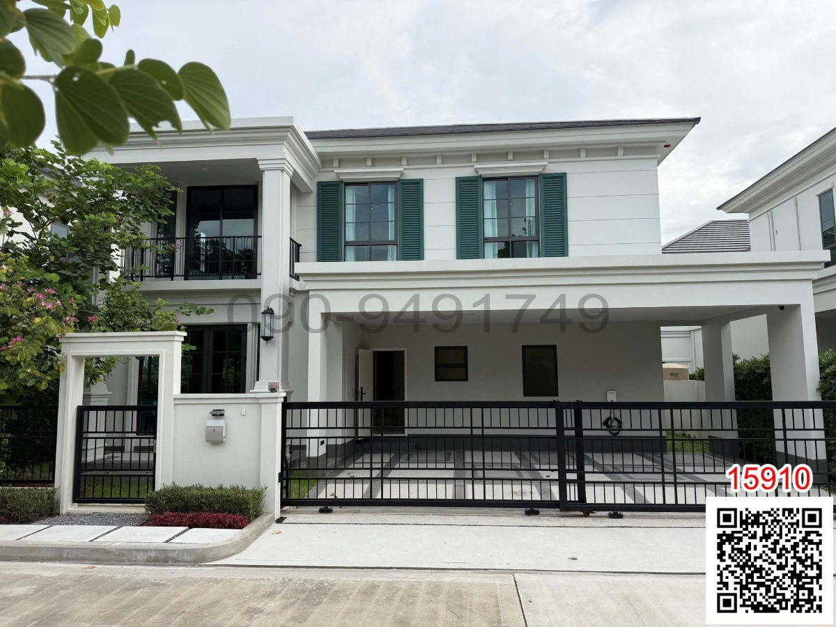 รูป เช่า บ้านเดี่ยว 2 ชั้น เศรษฐสิริ บางนา กม.10(แสนสิริ) บ้านใกล้คลับเฮ้าส์ พร้อมเข้าอยู่ - รูปที่ 1/28