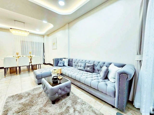 picture Central Rama9 600m. Luxury 3-story townhouse for rent with rooftop 252sq.m. 22sq.wa.MRT Rama9 700m. - 8/8