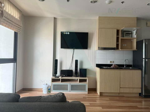 For Rent Condo IDEO RATCHADA - HUAYKWANG Building 1, Floor 18,Studio, Room size 26.00 sqm
