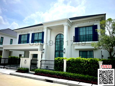 บ้านเดี่ยว ม.รามคำแหง 2 : ขาย บ้านเดี่ยว 2 ชั้น เศรษฐสิริ บางนา กม.10(แสนสิริ) บ้านใหม่เอี่ยม พร้อมเข้าอยู่ บนทำเลดีย่านบางนา