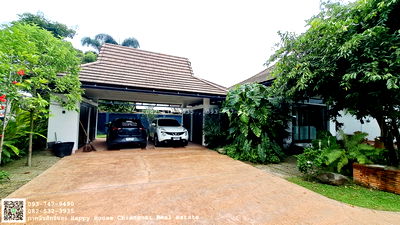 Houses for rent : For Rent luxury house in Lanna Montra Village ( Hangdong area )