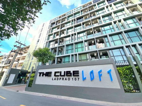 Don't delay! 🔥🔥For rent: THE CUBE LOFT Ladprao 107. Beautiful room, exactly as pictured. Fully furnished.