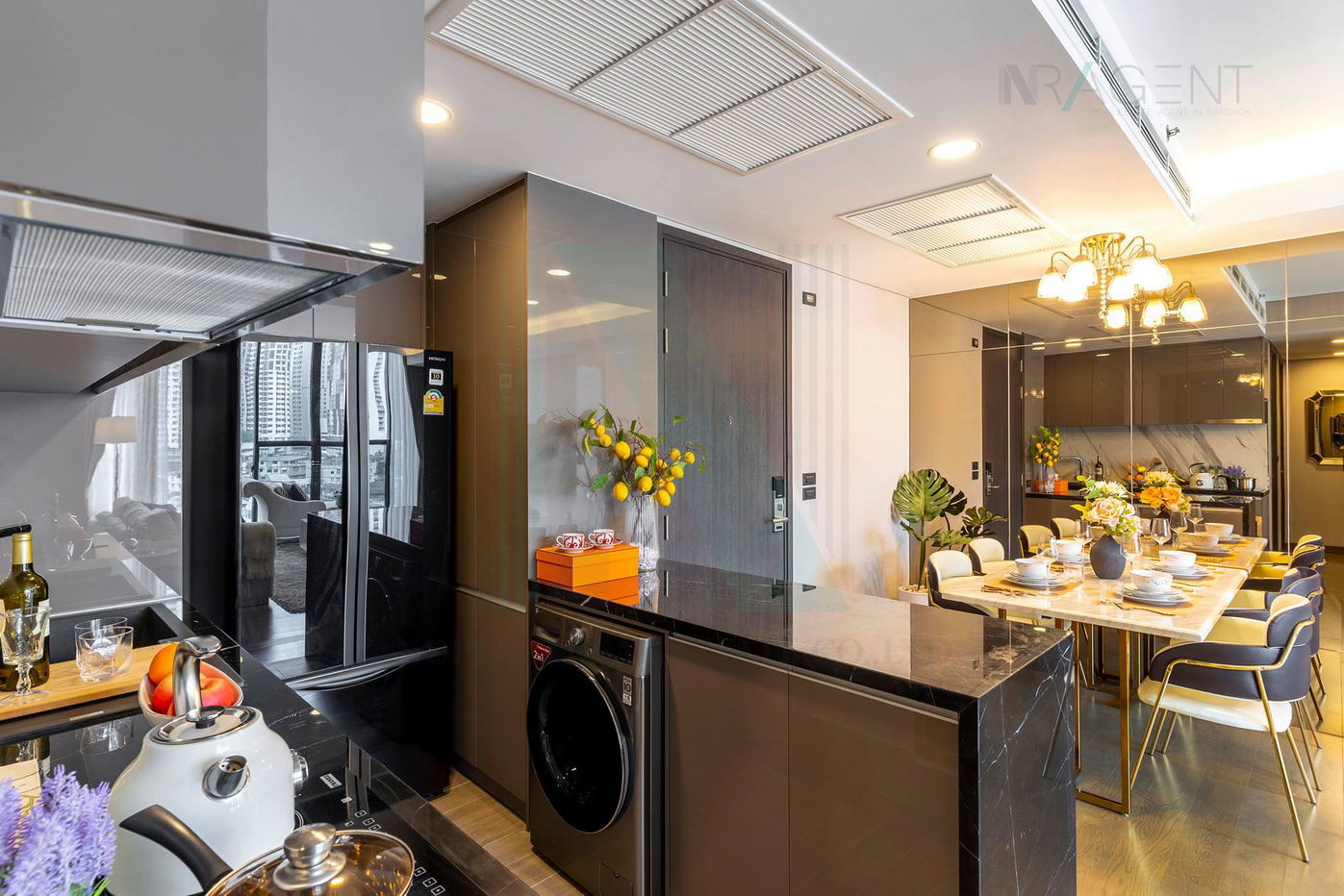 รูป 🚩Best room!🚩 ให้เช่าคอนโด ไซมิส เอ๊กซ์คลูซีพ ควีนส์ อาคาร 1 ชั้น 10 2 ห้องนอน ขนาด 75.00 ตรม ใกล้ โรงเรียนอักษรานานาชาติ - รูปที่ 1/8