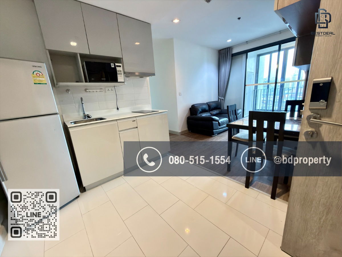 รูป Bestdeal ขายด่วน 2 ห้องนอน 55 ตร.ม. ห้องสวย เครื่องใช้ไฟฟ้าครบ ขายเพียง 7.55 ล้านเท่านั้น “IDEO MOBI RAMA 9” ใกล้MRT และ เซ็นทรัลพระราม 9 - รูปที่ 15/17