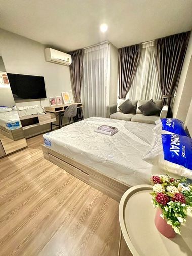 AS1740 ให้เช่าคอนโด The Origin รามอินทรา 83 ห้องสวย พร้อมเครื่องใช้ไฟฟ้าเฟอร์นิเจอร์ครบ