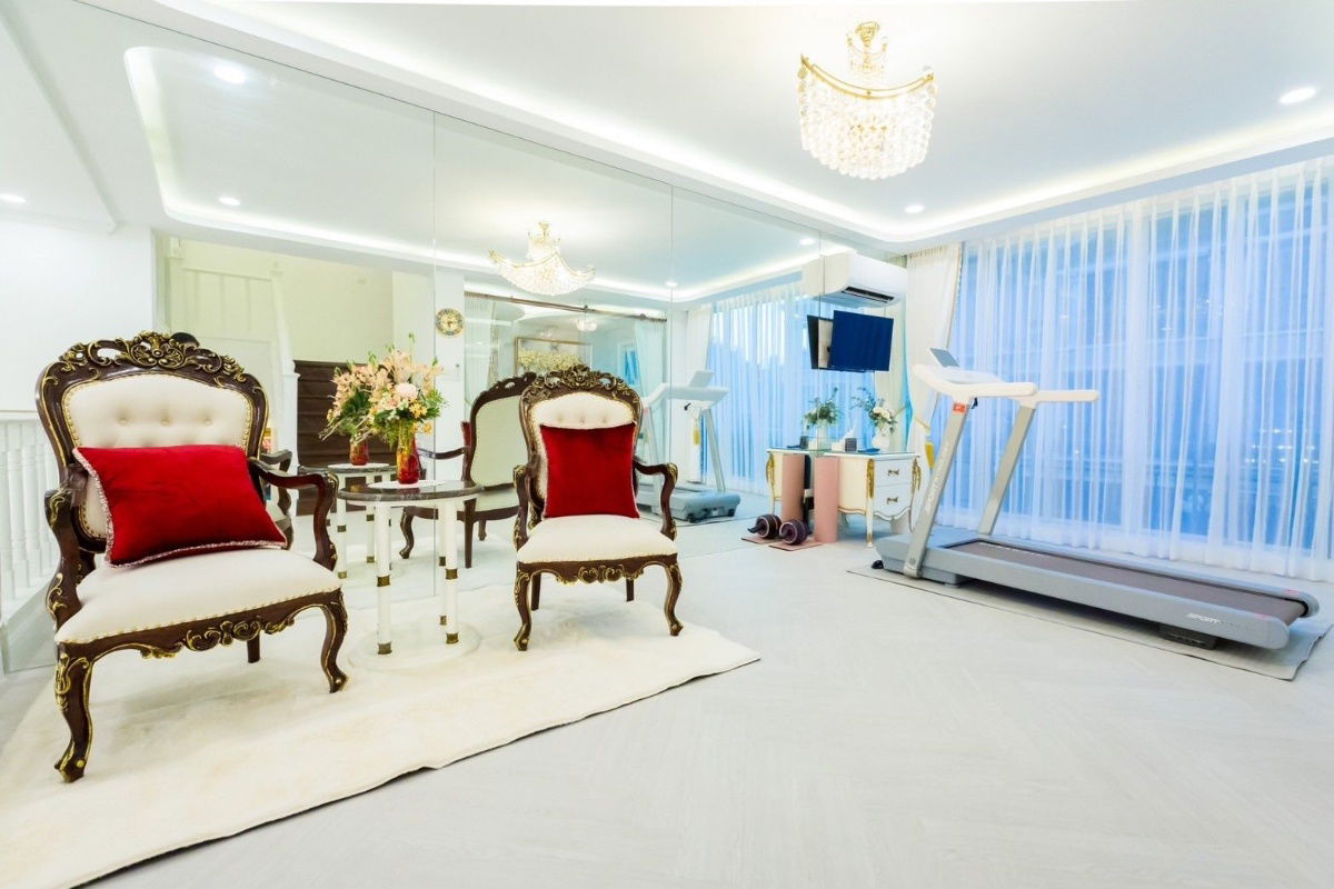 picture 🏡👑 Luxury 4-Story Townhome for Rent The Luna SabaiSpace 4 Bed 6 Bath 260 sqm South Facing Near Central Eastville / Crystal Park 💎 - 5/11