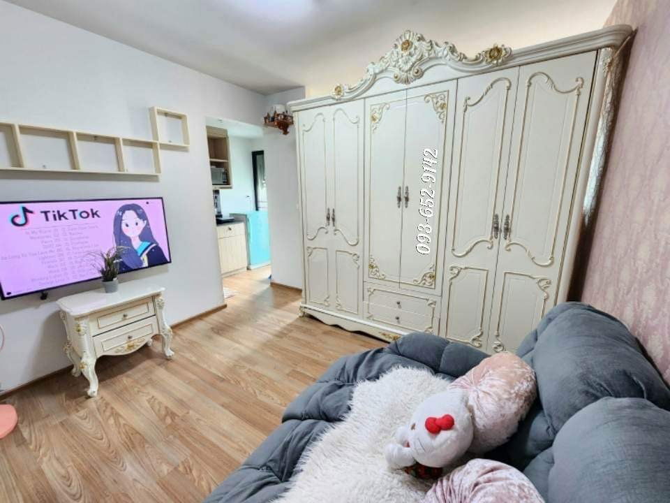 รูป 🔥🔥🔥ให้เช่าคอนโด Unio สุขุมวิท 72 (( 30 ตรม / 8999 ต่อเดือน / แต่งหรูมากแนวเจ้าหญิง / วิวสระว่ายน้ำสวยสุดในโครงการ )) ใกล้ BTS แบริ่ง - รูปที่ 8/14