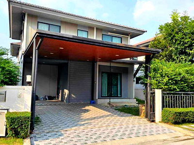 Houses for rent Eastern Asia University : Single house for rent in Pef Village, Rangsit Khlong Si