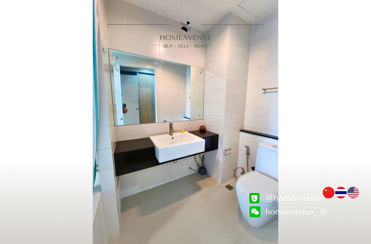 รูป 💡หาห้องเช่า ต้องที่HomeAvenue | IDEO Huai Khwang ✨ 1Bed ‼️🚇 ใกล้MRT ห้วยขวาง💥 พร้อมเข้าอยู่ 📲 Line: @homeavenue ⭐HA-1097 - รูปที่ 3/3