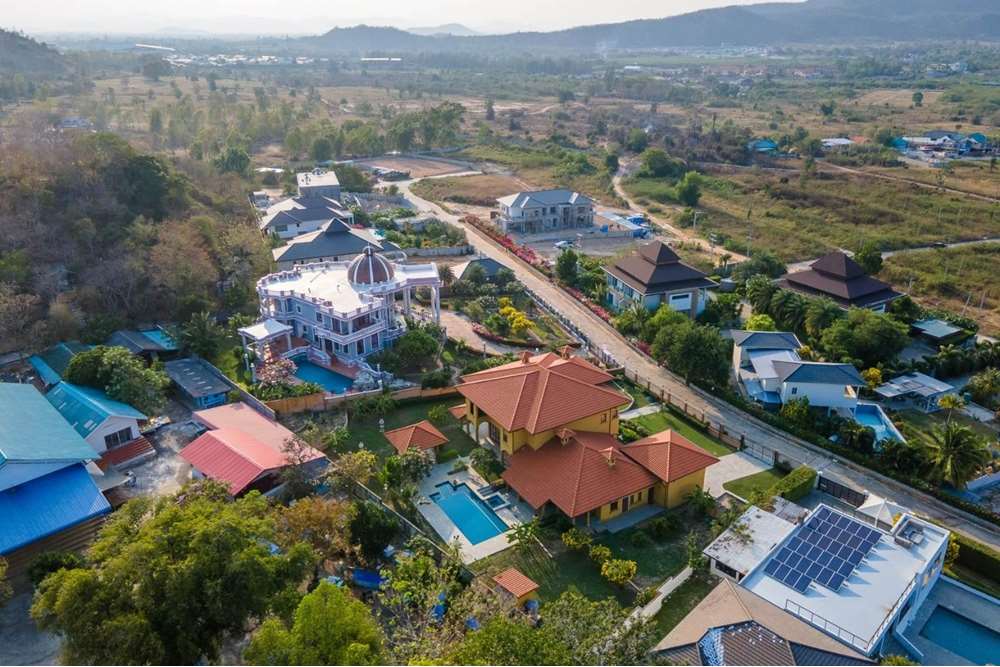 รูป [920601001-269] วิลล่าทัสคานีที่สมบูรณ์แบบในทำเลดีเยี่ยม หัวหินซอย 116 - รูปที่ 100/109