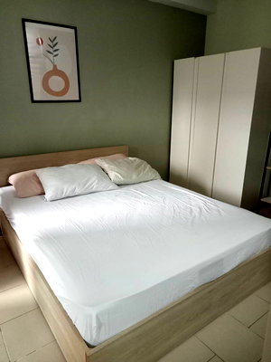 Condos for rent : Room for rent 30 square meter,  close to sikarin hospital and 900 meteraway from Si La Salle BTS station 