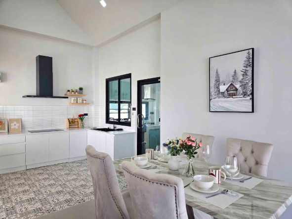 picture Modern Minimalist Pool Villa for Rent near Lanna International School, Hang Dong, Chiang Mai - 4/20