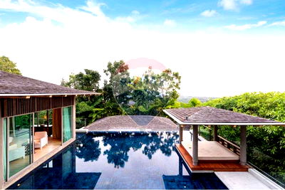 บ้านเดี่ยว ภูเก็ต : [920081021-21] La Collin Luxury sea view villa in Layan.